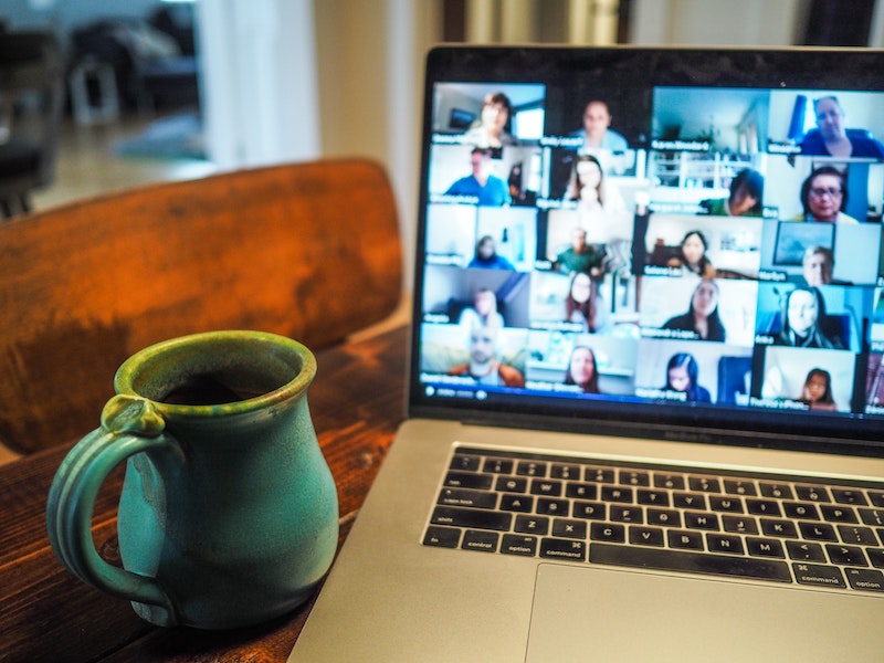 Remote Team virtual meeting
